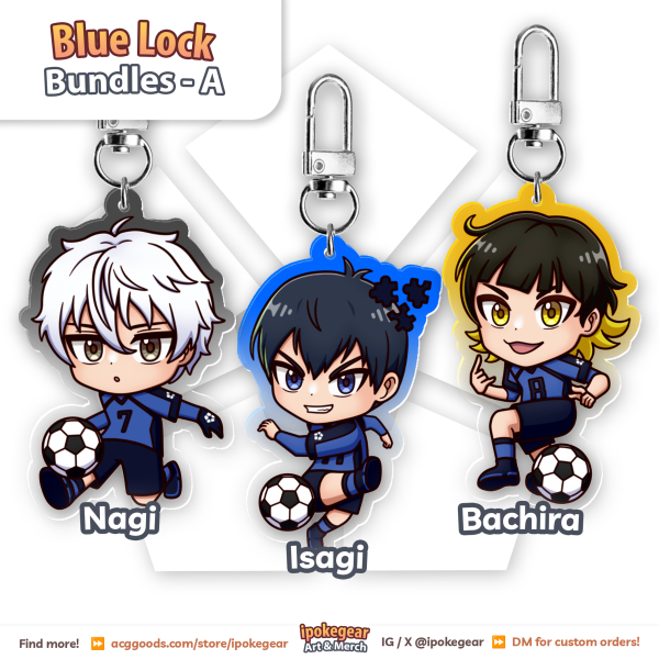 Blue Lock Bundles A (Isagi, Nagi, Bachira)