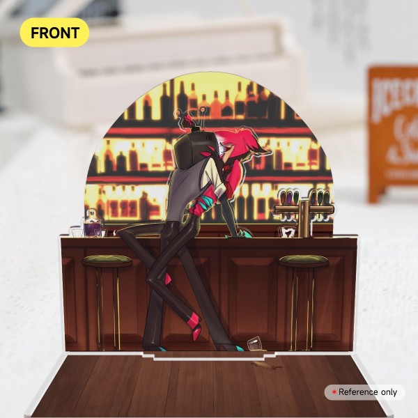 Double Insert Acrylic Standees