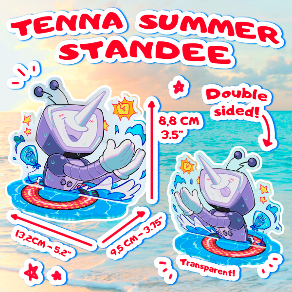 Tenna Summer - Acrylic Standee [Deltarune]
