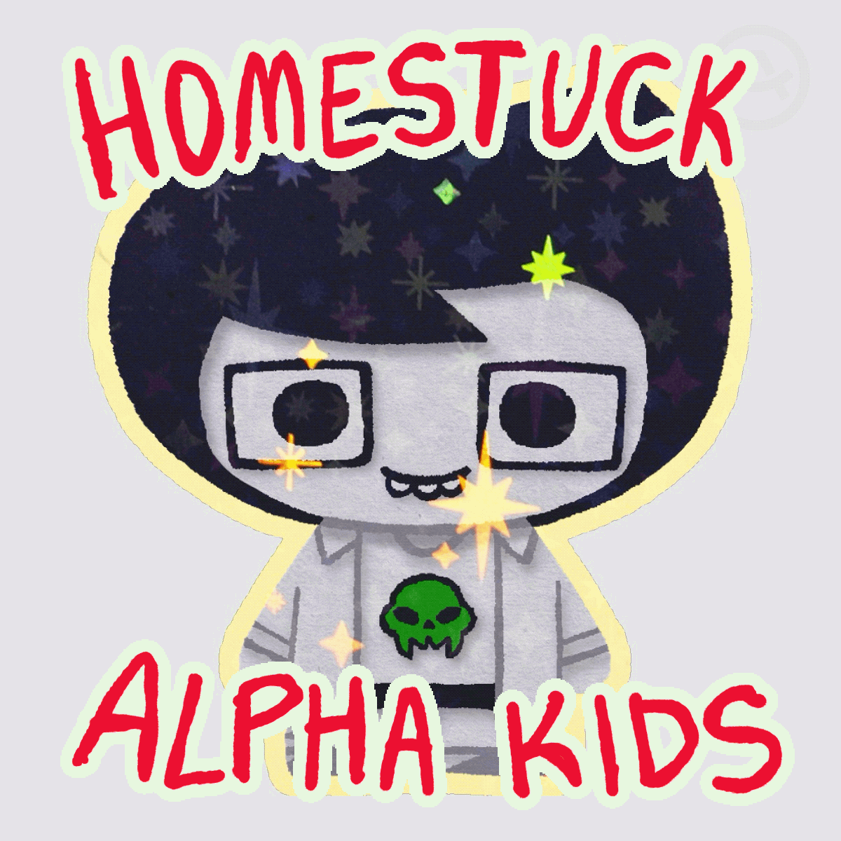 Homestuck Alpha Kids Stickers