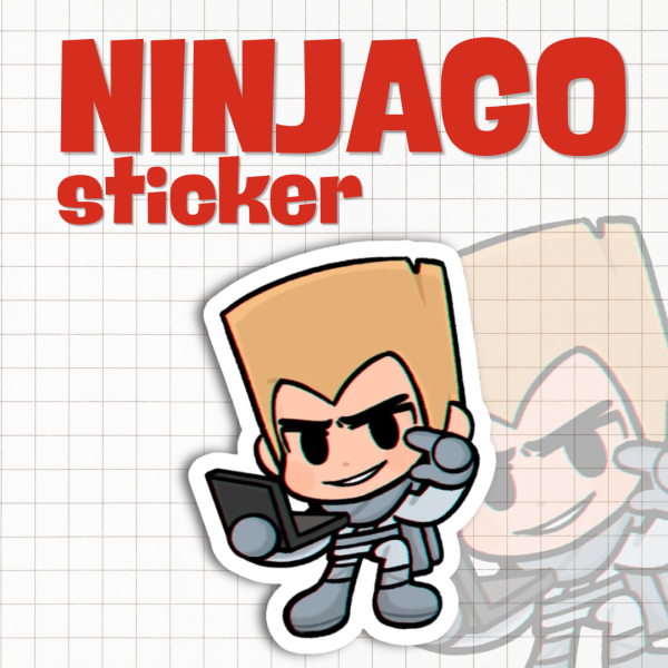 NINJAGO || Zane Sticker