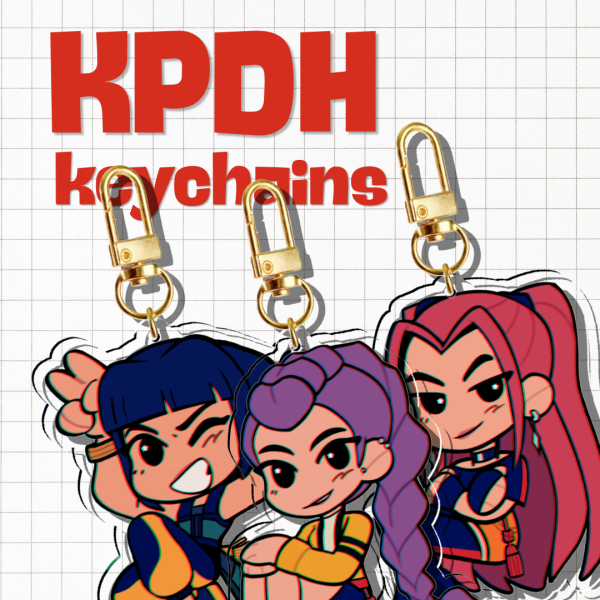 KPDH || Huntrix Keychains
