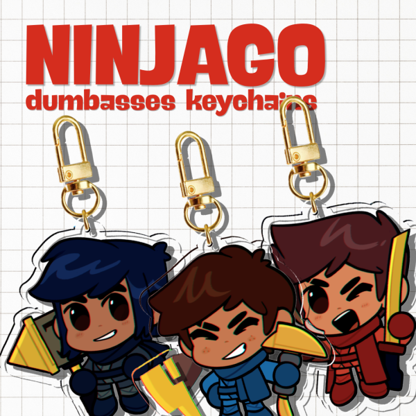 NINJAGO || Dumbasses Keychains