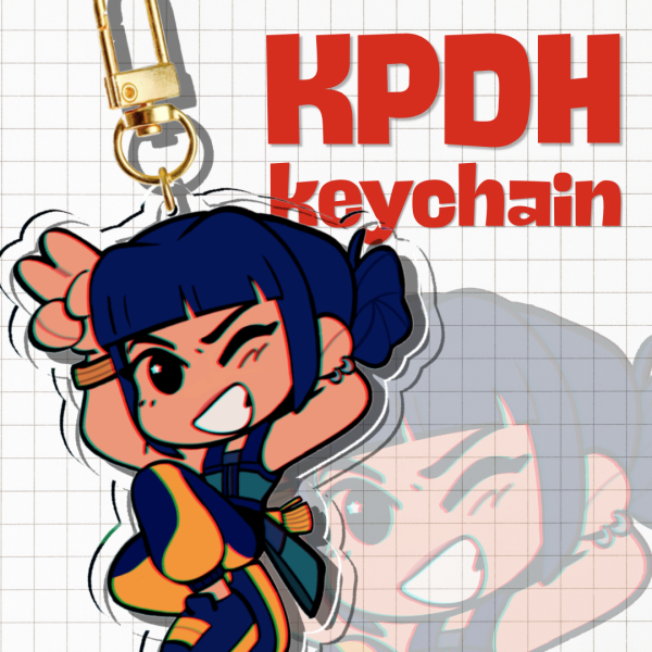 KPDH || Zoey Keychain