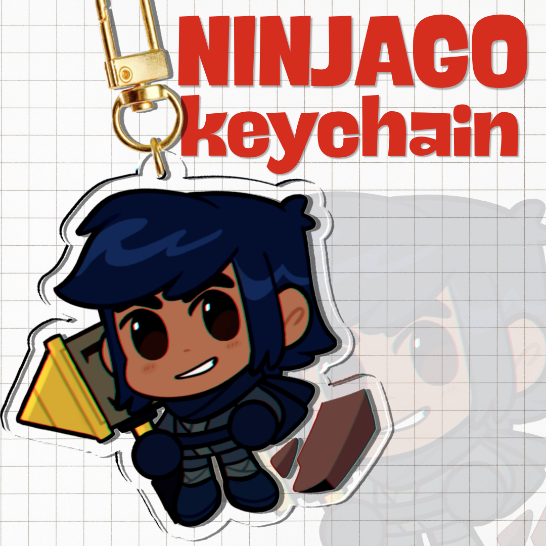 NINJAGO || Cole Keychain