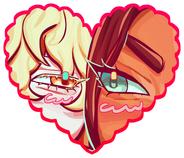 [ALNST] Heart Pin bundle