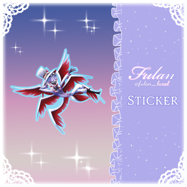 Rainbow Ride (Lucifer)・ Sticker