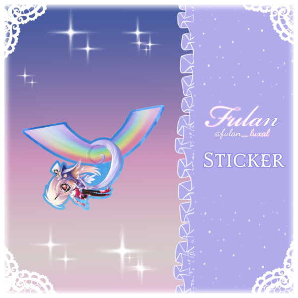Rainbow Ride (Cherrisnake)・ Sticker