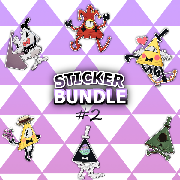 Bill Cipher Sticker Bundle #2