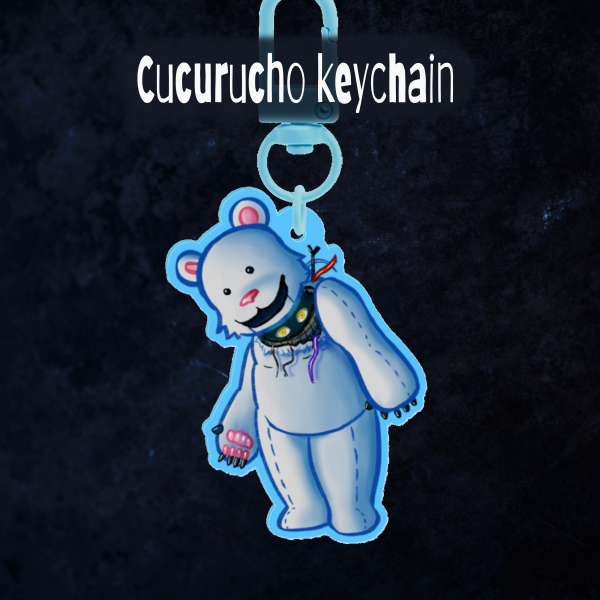 Cucurucho keychain QSMP