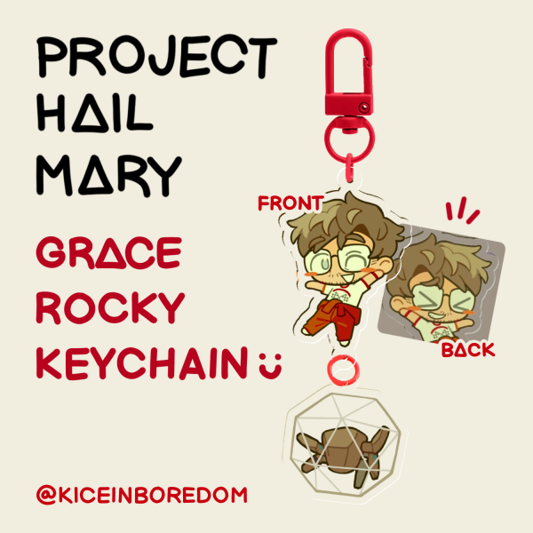 Grace Rocky Connection Keychain | Project Hail Mary