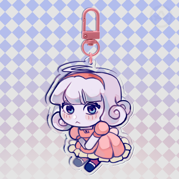 Xio Clear Acrylic Keychains