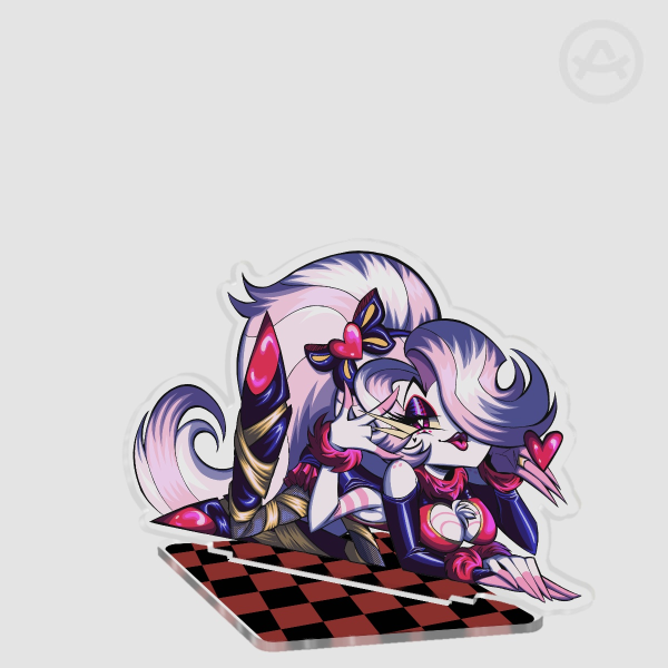 Drag Angel HuskyDust SMALL 3.98in Acrylic Standee