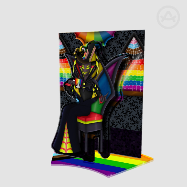 Pride Zestial Double Insert Acrylic Standee