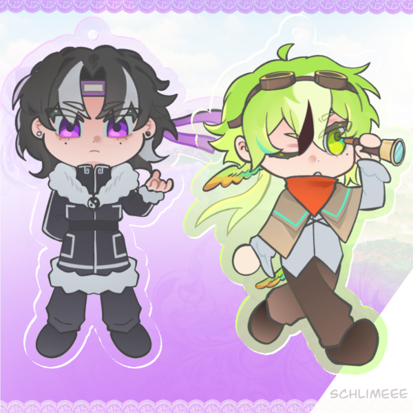 Odyssey Duo Keychains