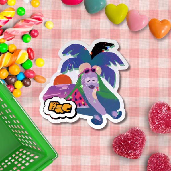 Summer Nights Team Beach Sticker