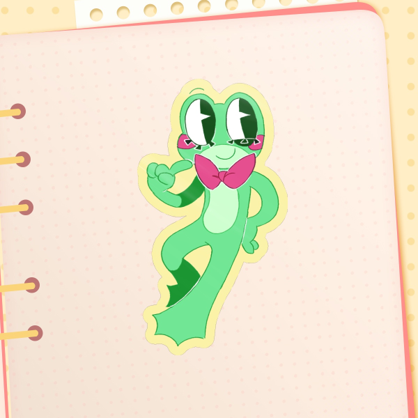 Ribbit Sticker