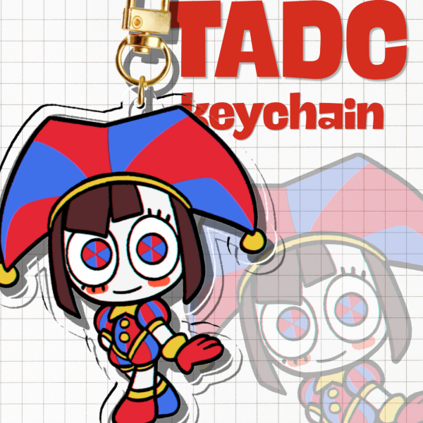 TADC || Pomni Keychain