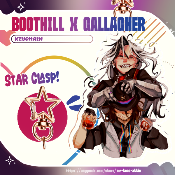 Boothill x Gallagher Keychain