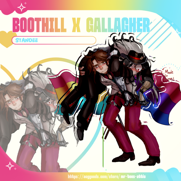 Boothill x Gallagher Double Pride Standee