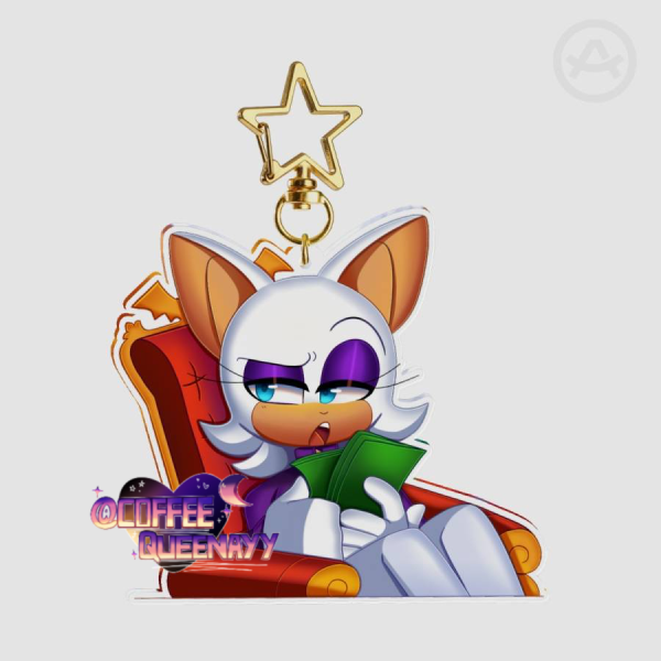 Rouge The Bat [Acrylic Keychain]