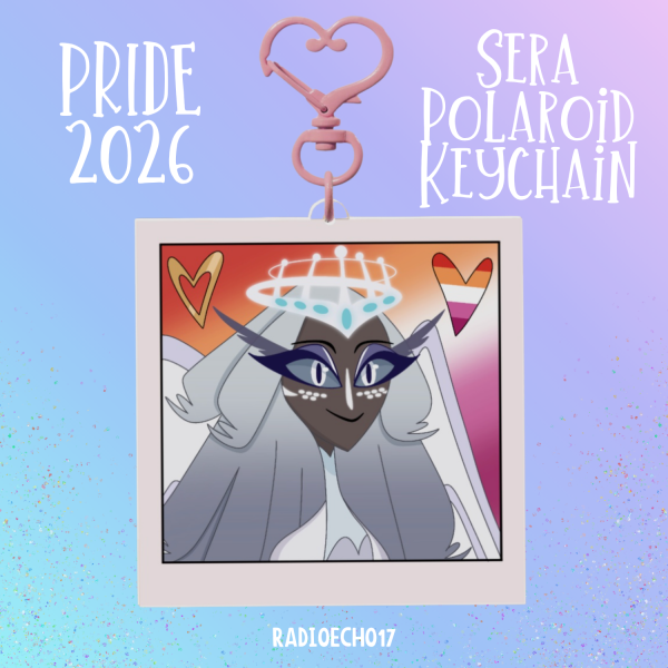 Sera Pride Polaroid Keychain