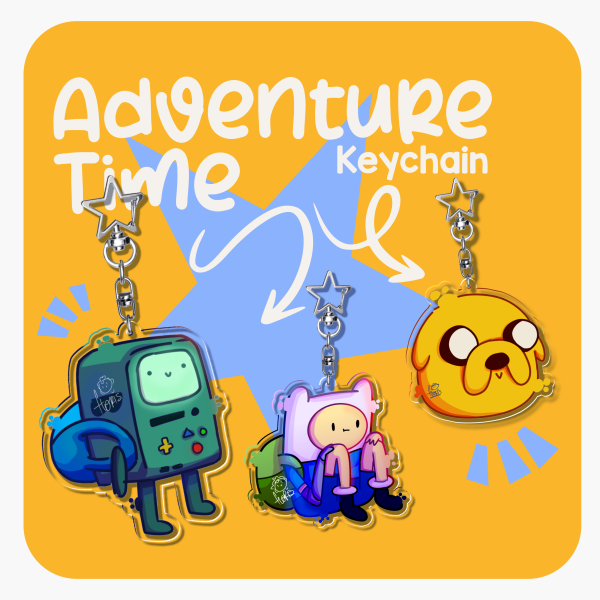 Adventure Time keychain