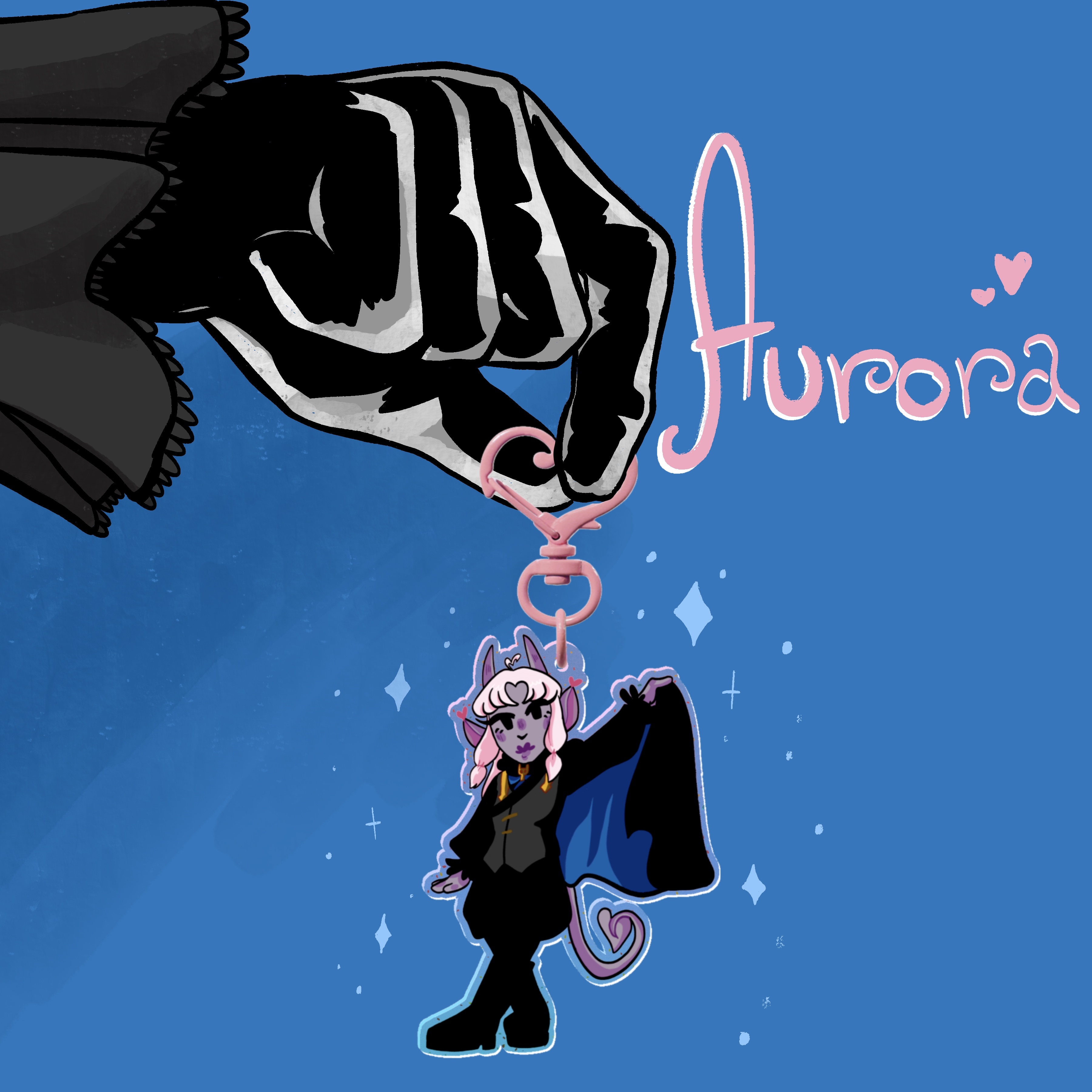 Aurora Acrylic Keychains