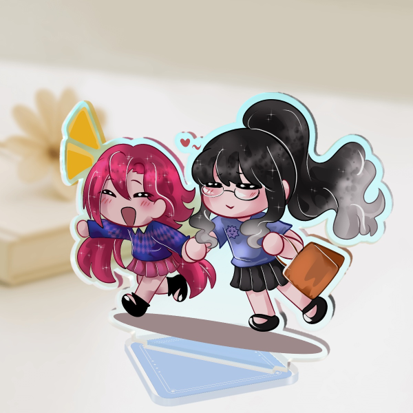 Diva Standee (Diana x Eva) Keychain || Project Eden's Garden