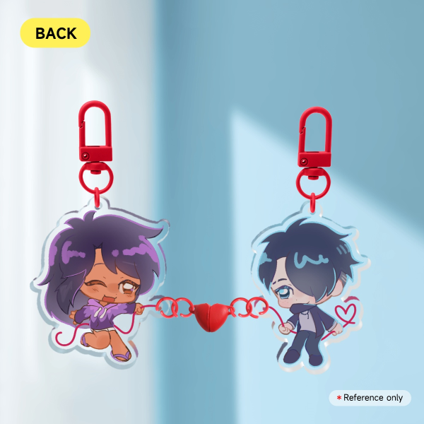 Aphmau x Zane Fated Love - Acrylic Magnet Keychains