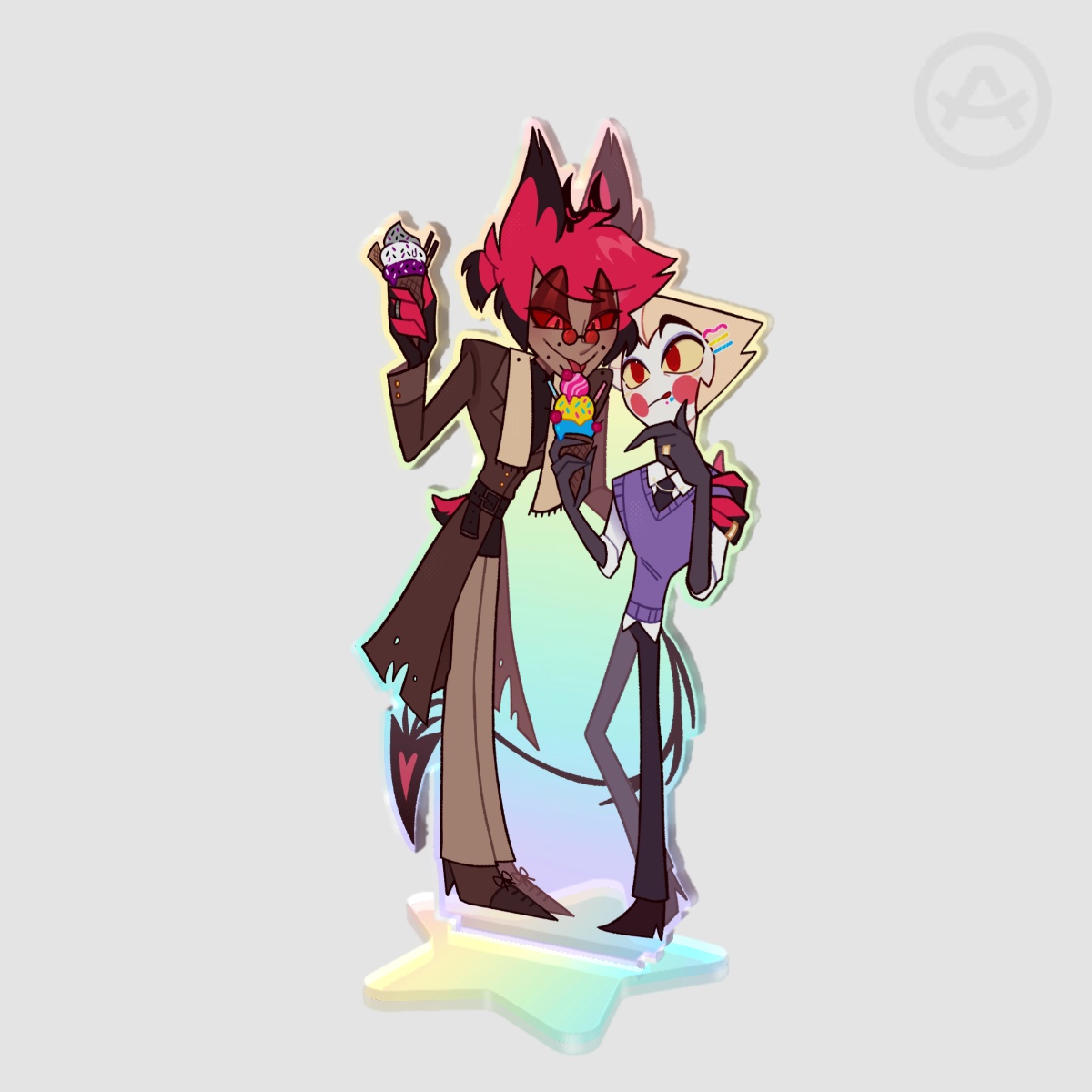Pride RadioApple || Acrylic Standee 12cm