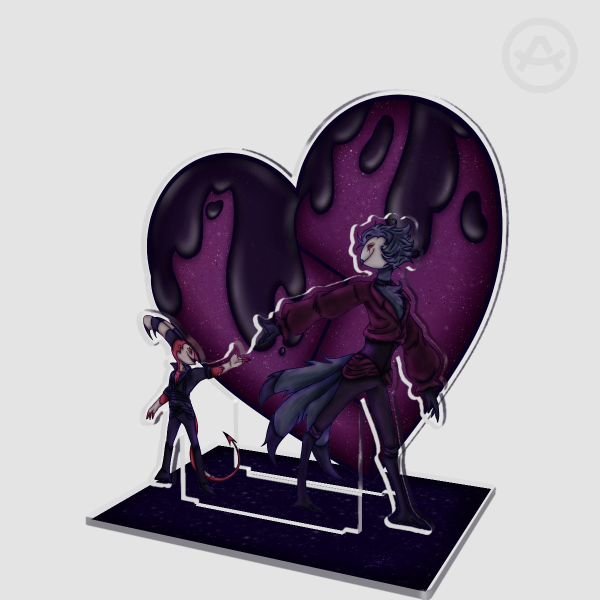 Our Broken Love Double Insert Acrylic Standees