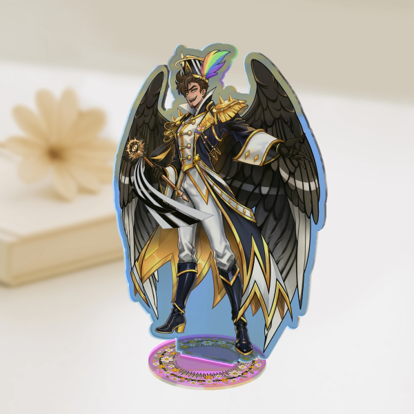 Hazbin Hotel Pride Month Adam 16cm Rainbow Acrylic Standee