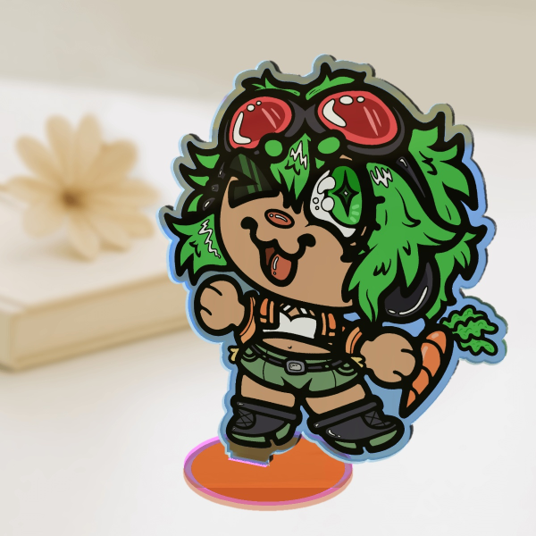 Gumi Little Dude Rainbow Acrylic Standee