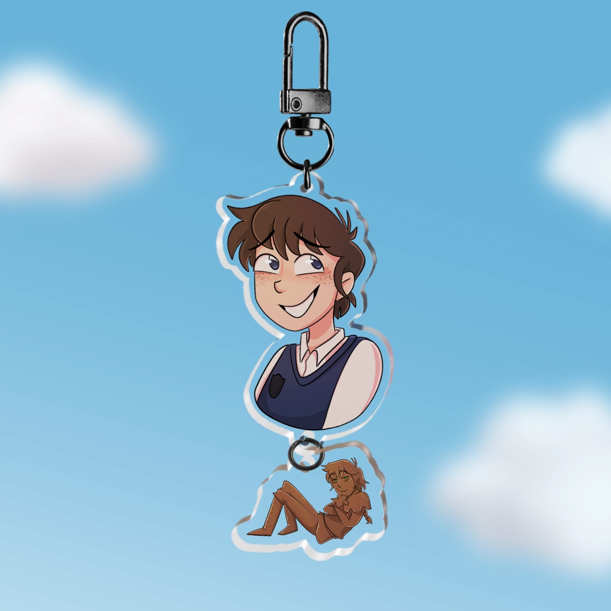 Deacon+Bronze Connection Keychain