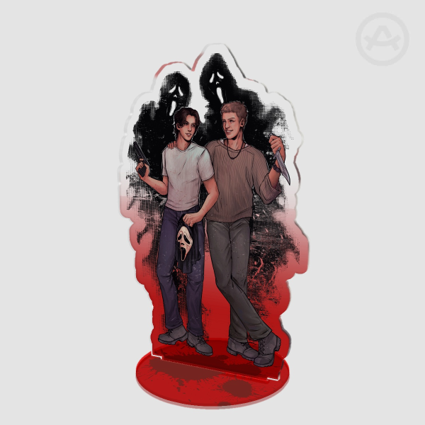 Scream Stuilly double sided Acrylic Standee