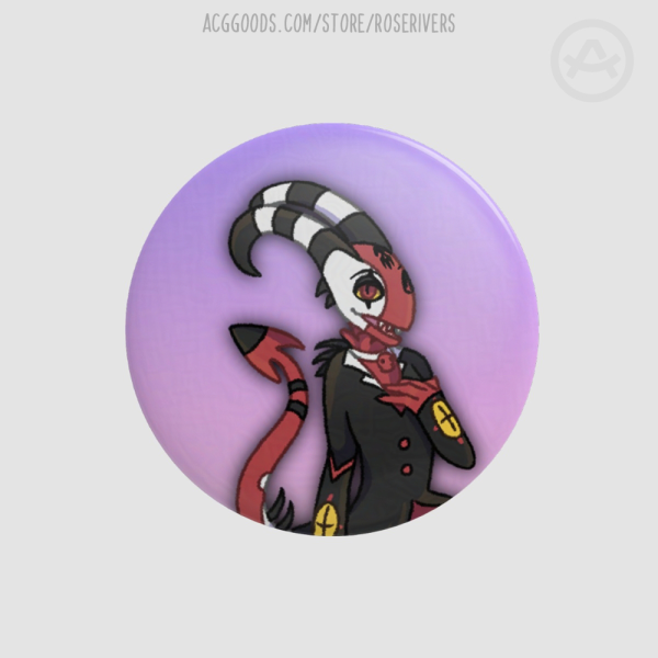 Helluva Boss Blitzo - 44mm Pinback Button