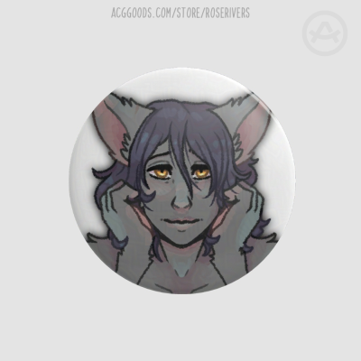 Catboy OC - 44mm Pinback Button