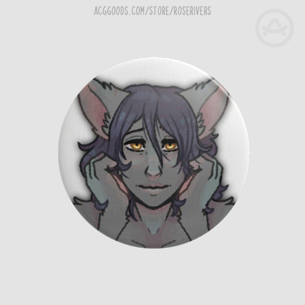 Catboy OC - 44mm Pinback Button
