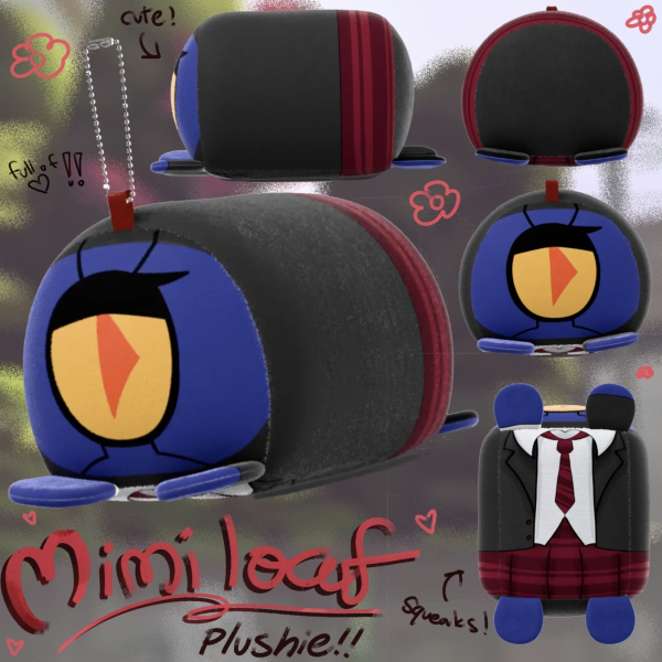 Mimiloaf Mochikororin Plush Keychain