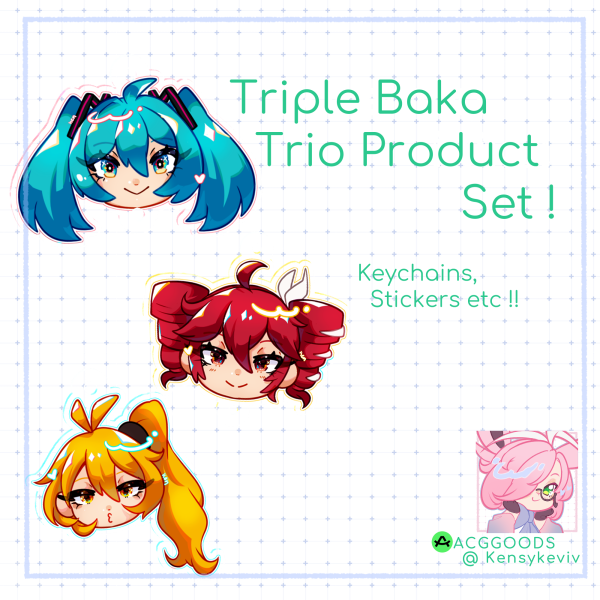 Triple Baka Product Set !!