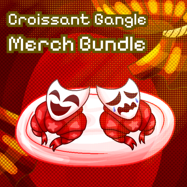 Croissant Gangle Merch Bundle Set