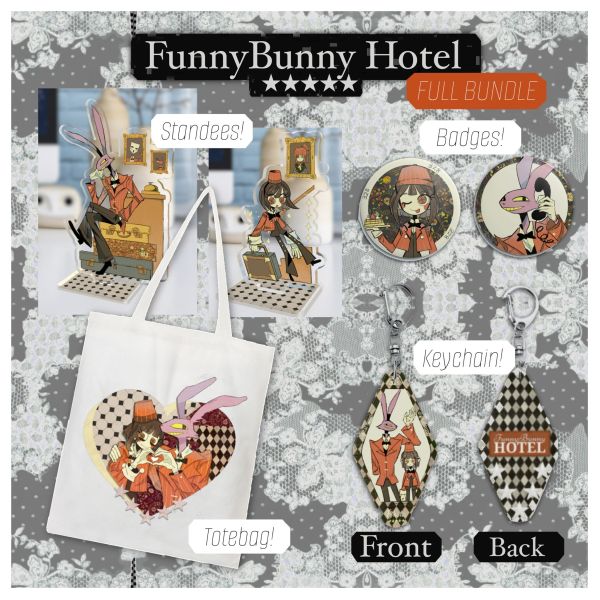 FunnyBunny Hotel AU Set