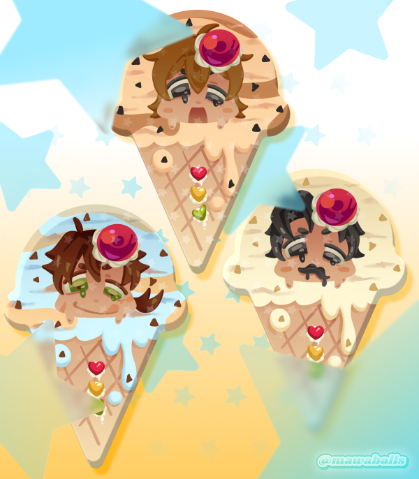 Buttercups Trio Ice Cream Bundle - MCYT : Life Series