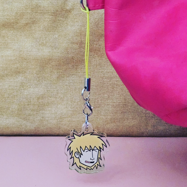 [TEC] Eltingville Club Jerry Stokes 1-Inch Acrylic Keychain/Phone Charm