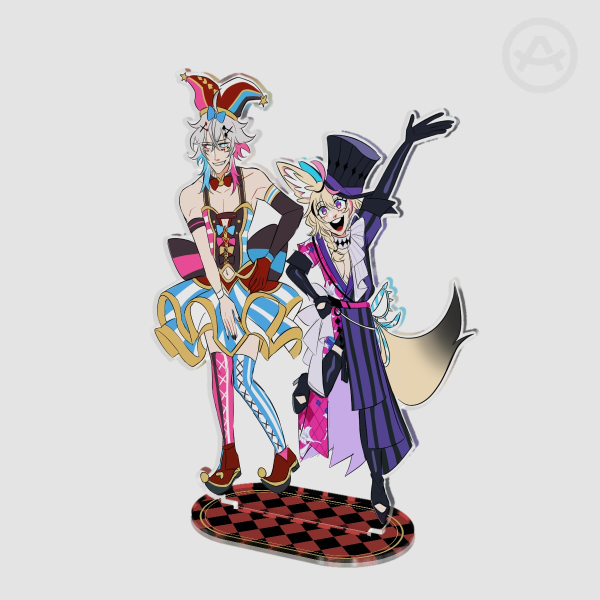 Bettel and Polka Standee