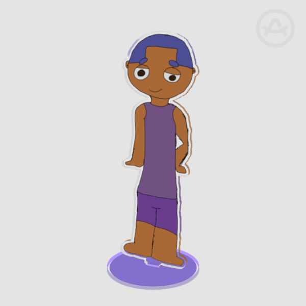 Goby Clear Acrylic Standee