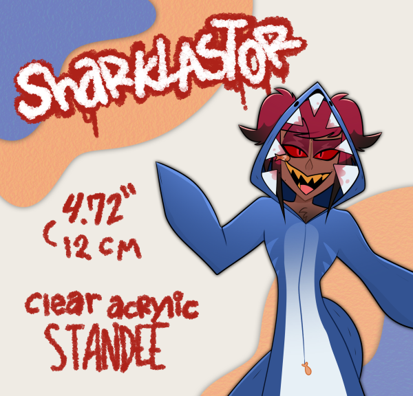 Shark Onesie Alastor - Hazbin Hotel