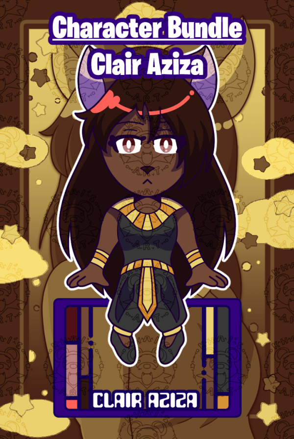 OC Character Bundle - Clair Aziza