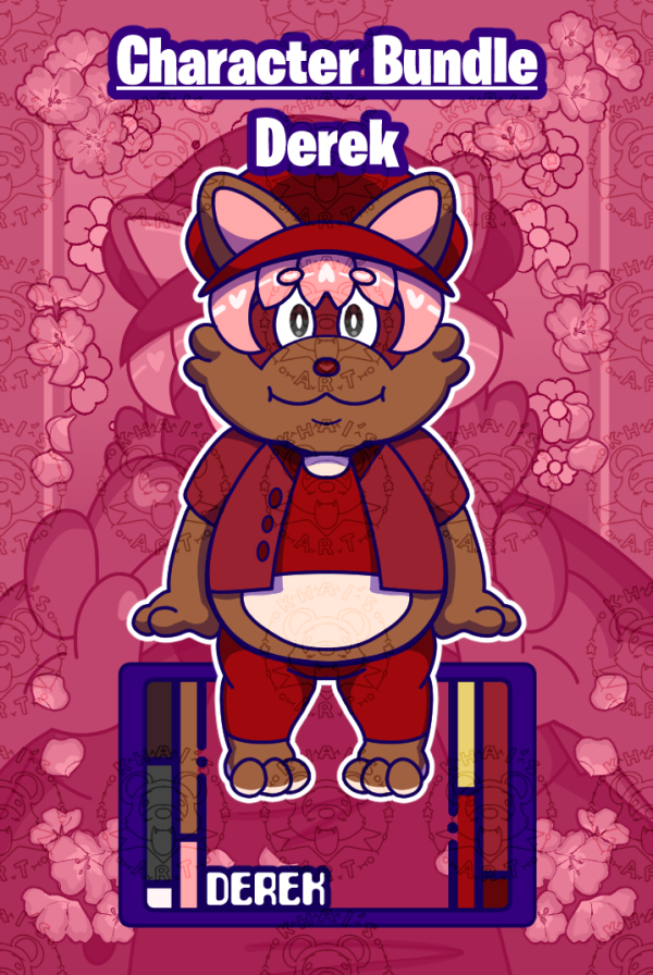 OC Character Bundle - Derek